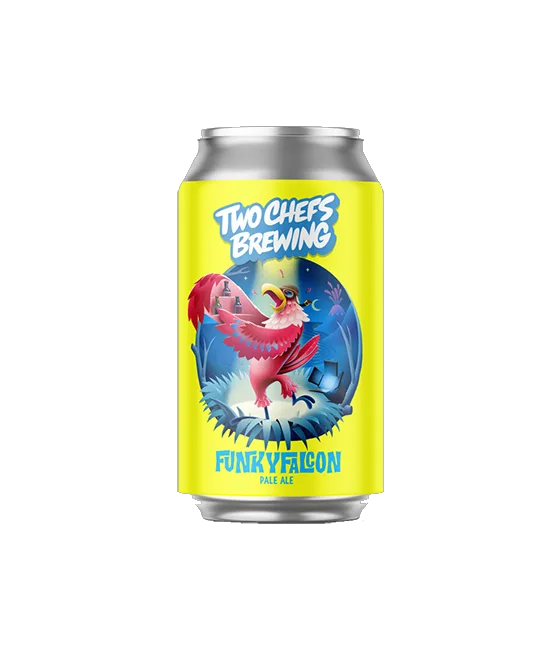 Two Chefs Brewing Funky Falcon, fles bij slijterij t Bockje in Bathmen