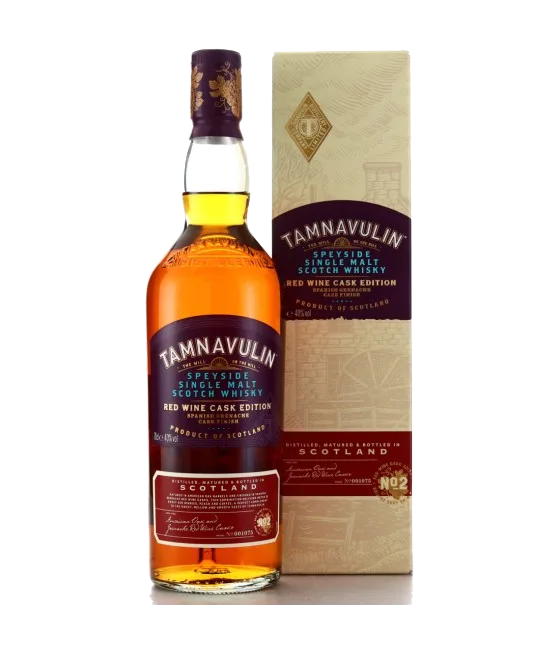 Tamnavulin Red Wine Cask Edition No. 2, fles bij slijterij t Bockje in Bathmen