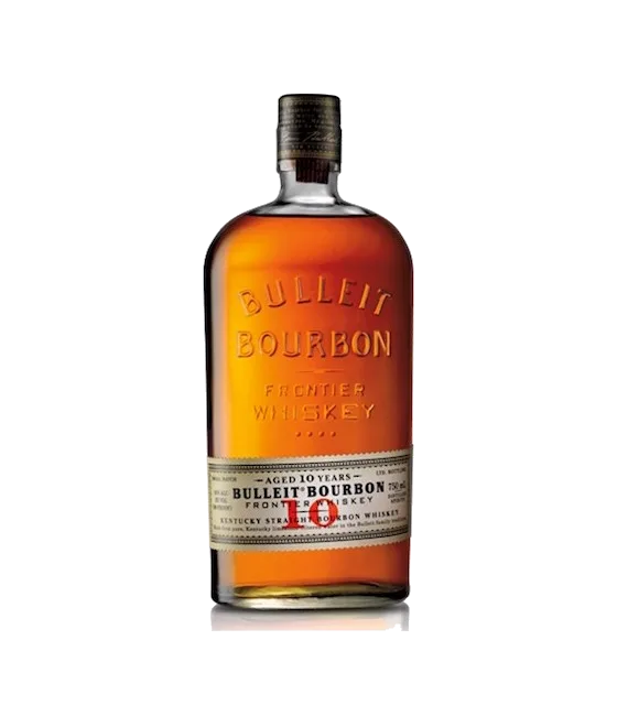 Bulleit Kentucky 10 Years Straight Bourbon Whiskey, fles bij slijterij t Bockje in Bathmen