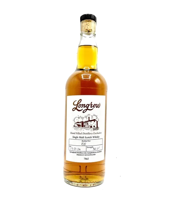 Longrow Handfilled Distillery Exclusive 2024, fles bij slijterij t Bockje in Bathmen
