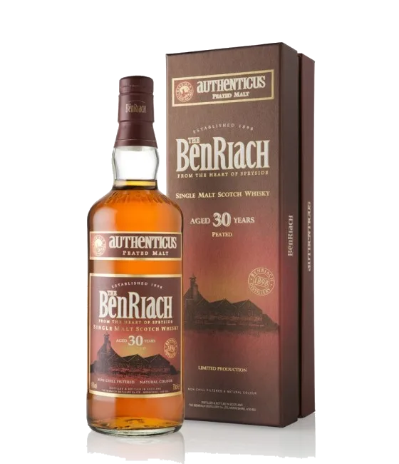 Benriach 30Y Authenticus Peated, fles bij slijterij t Bockje in Bathmen