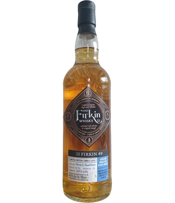 The Firkin 49 Tullibardine 2012, fles bij slijterij t Bockje in Bathmen