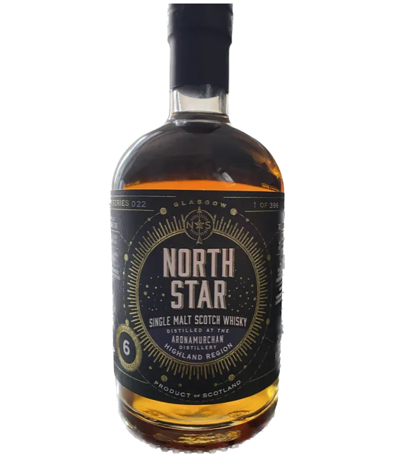 North Star Ardnamurchan 6 YO, fles bij slijterij t Bockje in Bathmen