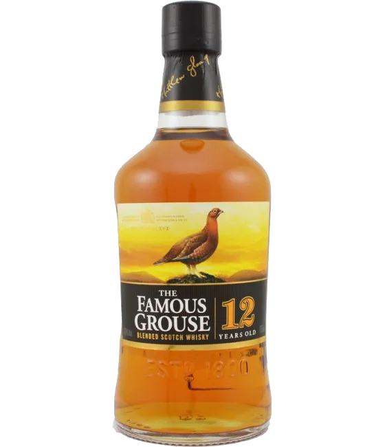 The Famous Grouse 12Y Gold Reserve, fles bij slijterij t Bockje in Bathmen