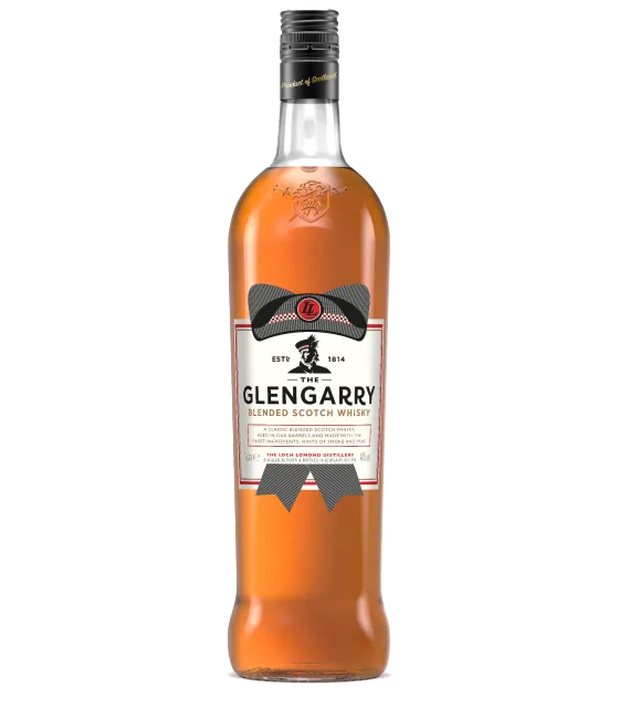 Glengarry Highland Scotch Blended Whisky, fles bij slijterij t Bockje in Bathmen