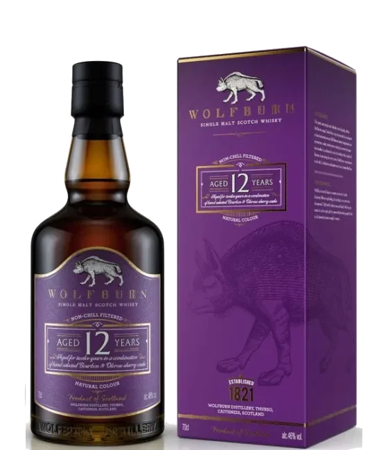 Wolfburn 12 Years Old, fles bij slijterij t Bockje in Bathmen