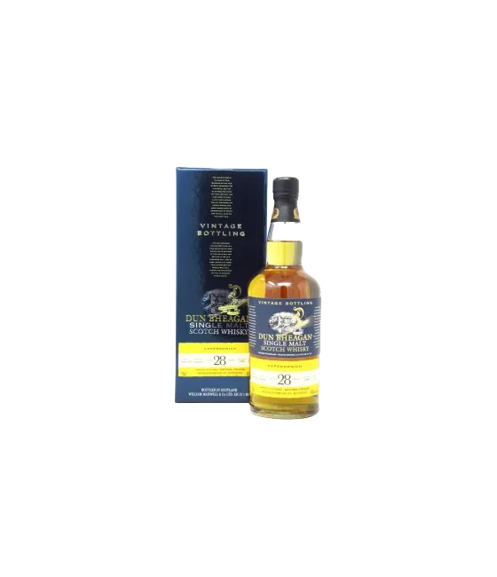 Caperdonich 28 Years Old Dun Bheagan, fles bij slijterij t Bockje in Bathmen