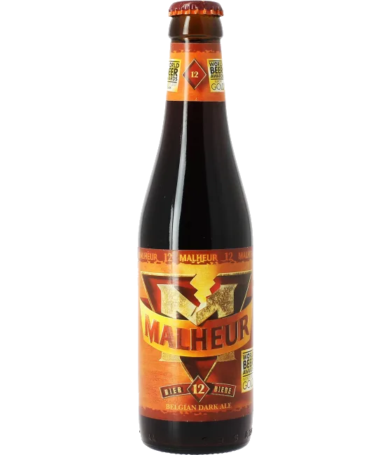 Malheur 12, fles bij slijterij t Bockje in Bathmen