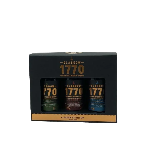 Glasgow 1770 Trio Tasting Giftpack, fles bij slijterij t Bockje in Bathmen
