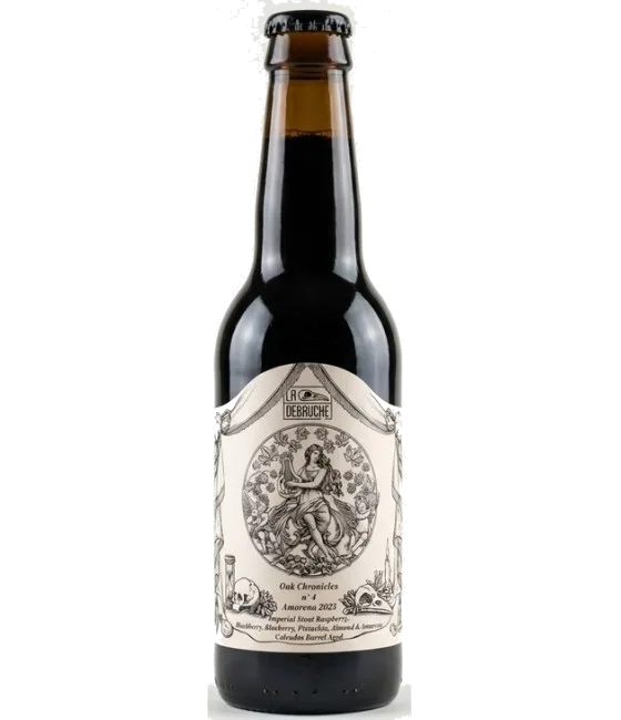 La Debauche Oak Chronicles n°4, Amorena 2025, fles bij slijterij t Bockje in Bathmen