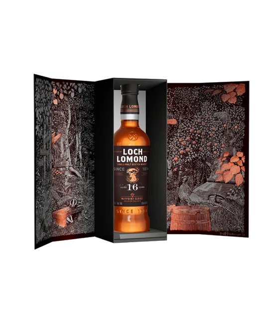 Loch Lomond 16 Years Old Waypoint Series, fles bij slijterij t Bockje in Bathmen