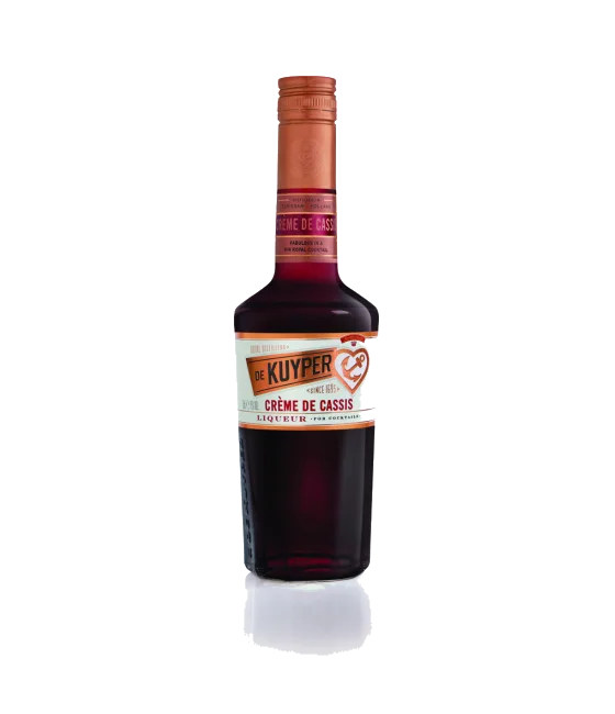 De Kuyper Crème de Cassis, fles bij slijterij t Bockje in Bathmen