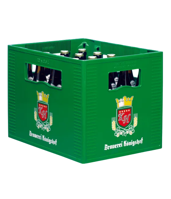 Königshof Hefenweizen Krat 20x50cl., fles bij slijterij t Bockje in Bathmen