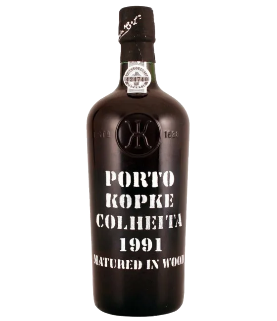 Kopke Colheita Port 1991, fles bij slijterij t Bockje in Bathmen