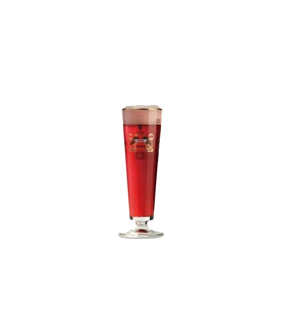 Lindemans fruitbierglas 25 cl., fles bij slijterij t Bockje in Bathmen