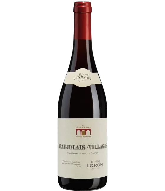 Beaujolais Villages Loron, fles bij slijterij t Bockje in Bathmen