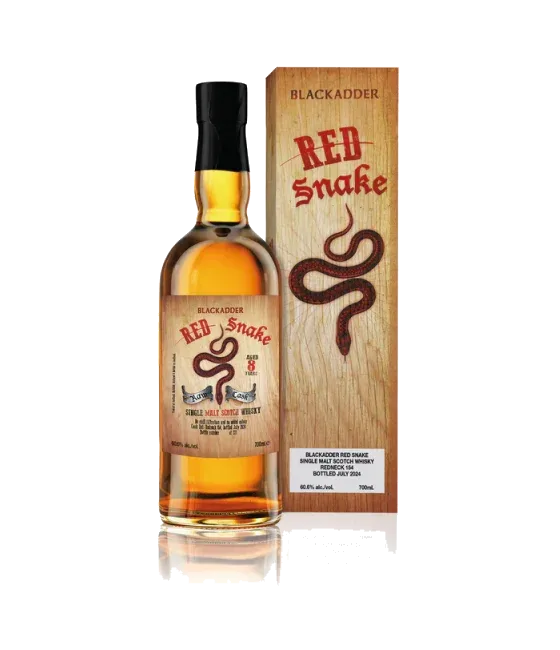 Blackadder Red Snake Redneck 154, fles bij slijterij t Bockje in Bathmen
