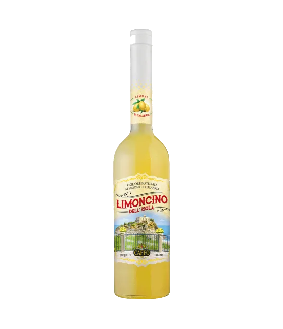 Caffo Limoncino Dell’Isola, fles bij slijterij t Bockje in Bathmen