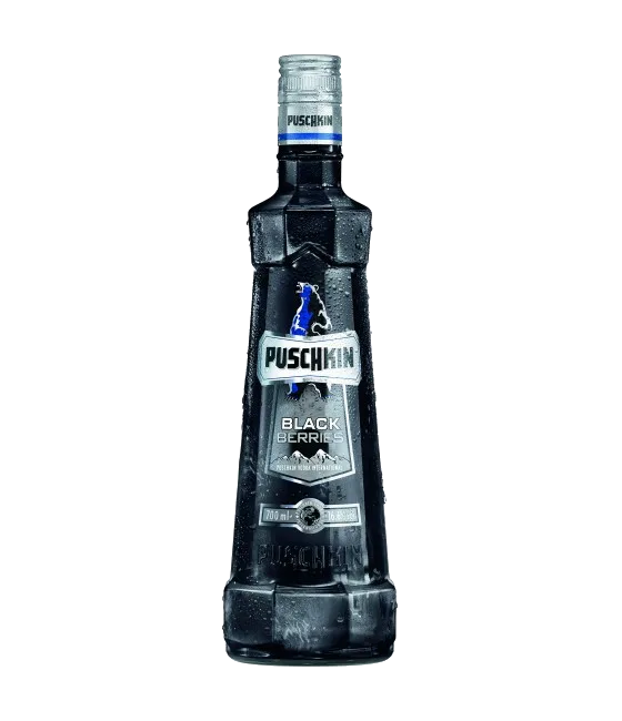 Puschkin Black, fles bij slijterij t Bockje in Bathmen