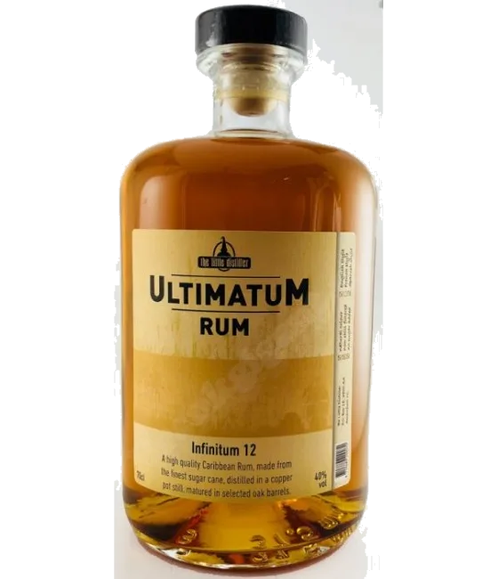 ULTIMATUM RUM Infinitum 12, fles bij slijterij t Bockje in Bathmen