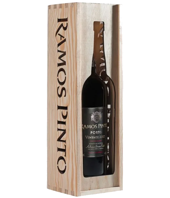 Ramos Pinto Vintage Port 2000, fles bij slijterij t Bockje in Bathmen