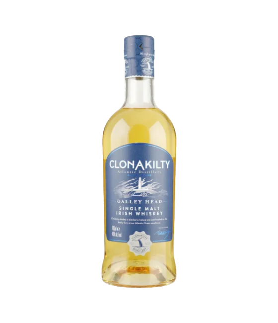 Clonakilty Galley Head Single Malt Irish Whiskey, fles bij slijterij t Bockje in Bathmen
