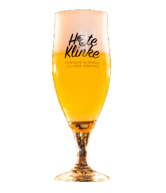 Klootzakske Hete Klinke bierglas