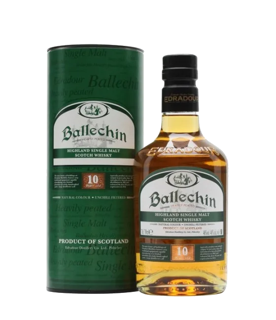 Edradour Ballechin 10 Years Old Highland Single Malt Whisky, fles bij slijterij t Bockje in Bathmen