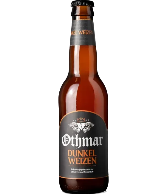 OTHMAR dunkel weizen, fles bij slijterij t Bockje in Bathmen