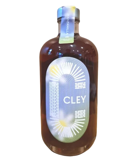 Cley Dutch Single Malt Whisky Manzanilla, fles bij slijterij t Bockje in Bathmen