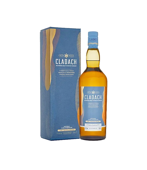 Cladach The Coastal Blend Cask Strength, fles bij slijterij t Bockje in Bathmen