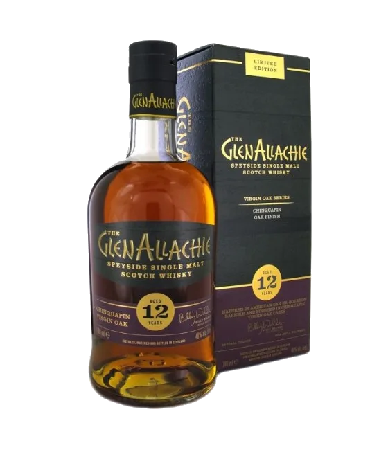 Glenallachie 12Y Chinquapin OAK Finish, fles bij slijterij t Bockje in Bathmen