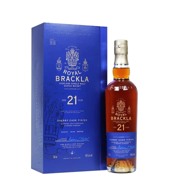 Royal Brackla Highland Single Malt Whisky 21 Years Old