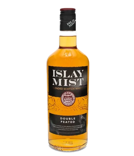 Islay Mist Double Peated Blended Scotch, fles bij slijterij t Bockje in Bathmen