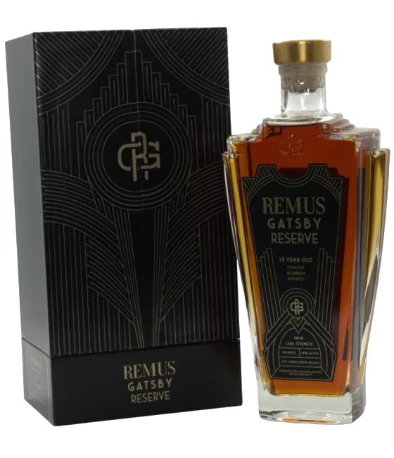 Remus Gatsby Reserve 15 YO, fles bij slijterij t Bockje in Bathmen