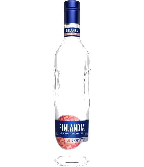 Finlandia Grapefruit, fles bij slijterij t Bockje in Bathmen