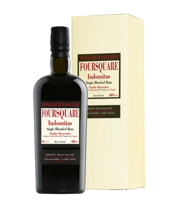 Foursquare Indomitas Double Maturation, fles bij slijterij t Bockje in Bathmen