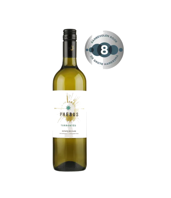 Phebus Torrontés Mendoza, fles bij slijterij t Bockje in Bathmen