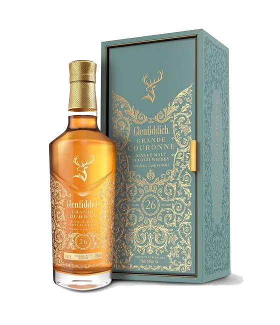 Glenfiddich 26 Years Old Grande Couronne, fles bij slijterij t Bockje in Bathmen