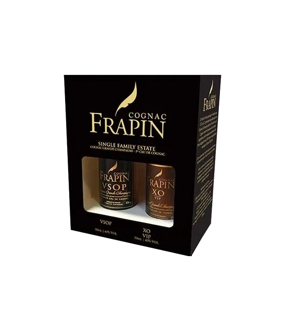 Frapin VSOP & XO mini pack 2x50ml, fles bij slijterij t Bockje in Bathmen
