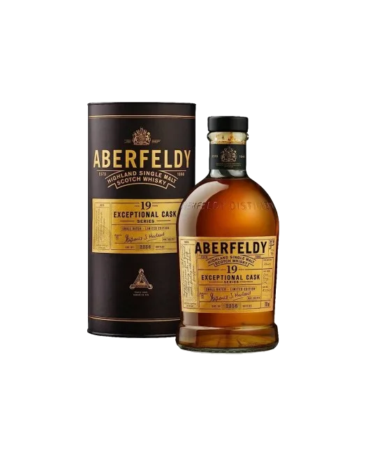 Aberfeldy 19 YO Sherry Cask, fles bij slijterij t Bockje in Bathmen