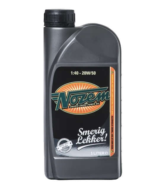 Nozem Oil, fles bij slijterij t Bockje in Bathmen