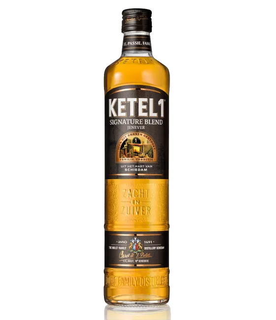 Ketel 1 Signature Blend Jenever, fles bij slijterij t Bockje in Bathmen