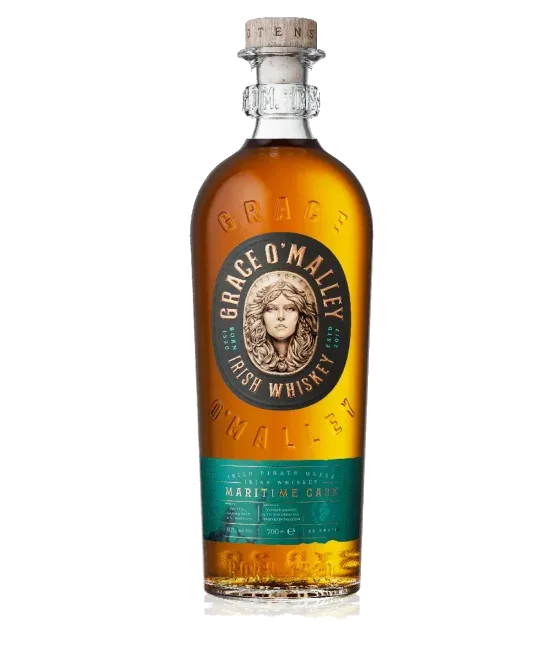 Grace O’Malley Maritime Cask Irish Whiskey, fles bij slijterij t Bockje in Bathmen