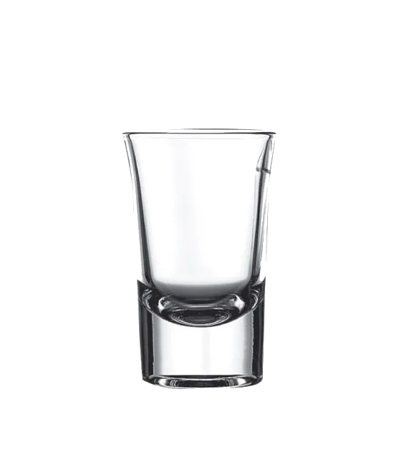 Mammoet Boston Shotglas 3,4 cl., fles bij slijterij t Bockje in Bathmen