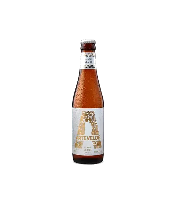 Brouwerij Artevelde Gentse Leute, fles bij slijterij t Bockje in Bathmen