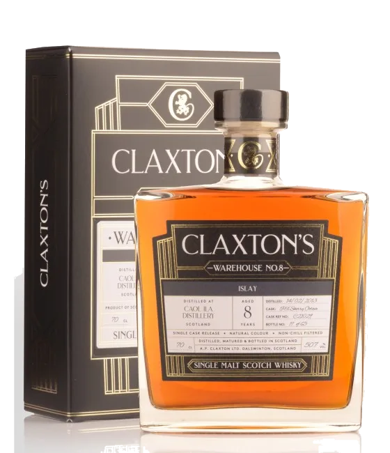 Claxton’s Warehouse Caol Ila 8 Years Old, fles bij slijterij t Bockje in Bathmen