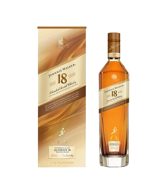 Johnnie Walker 18 Years Old, fles bij slijterij t Bockje in Bathmen