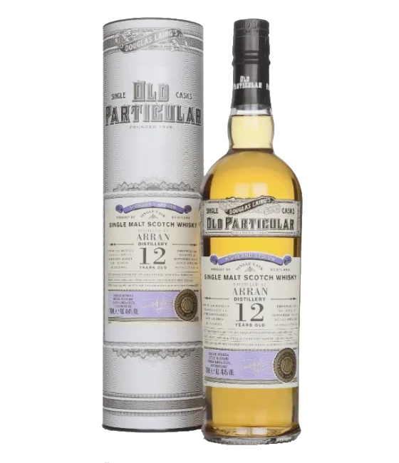 Old Particular Arran 12Y 2013 #DL20854, fles bij slijterij t Bockje in Bathmen