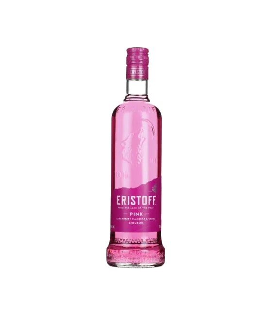 Eristoff Pink, fles bij slijterij t Bockje in Bathmen
